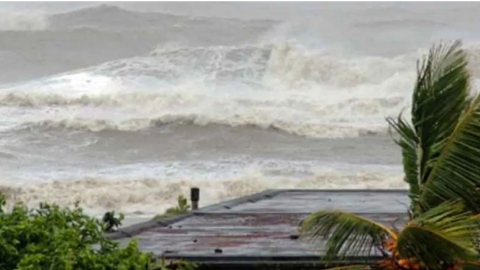 উত্তাল সমুদ্র। ছবি:প্রতিনিধি