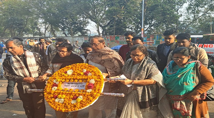 শহিদ আসাদ দিবসে বিপ্লবী ওয়ার্কার্স পার্টির শ্রদ্ধা নিবেদন