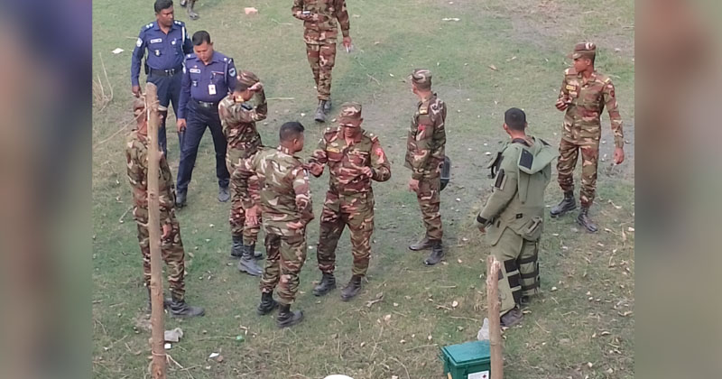 কেরুজ চিনিকল চত্বরে পাওয়া ৪টি শক্তিশালী বোমা নিস্ক্রিয় করল সেনাবাহিনী