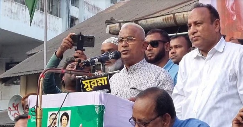 সিলেট রেজিস্ট্রি মাঠে বিএনপির কেন্দ্রীয় ঘোষিত সমাবেশ। ছবি: প্রতিনিধি