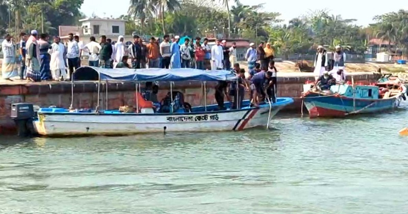 শরীয়তপুরে পদ্মায় নোঙর করা জিওব্যাগ বোঝাই বাল্কহেড ডুবে নিখোঁজ ২