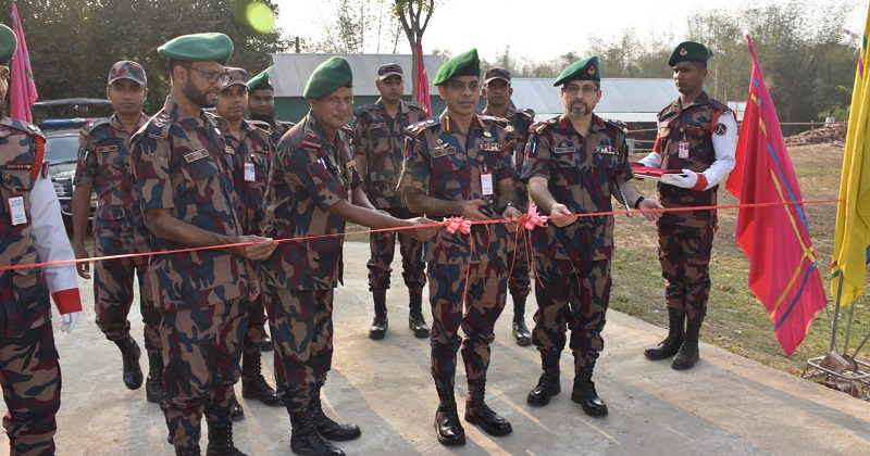 কসবা সীমান্তে বিজিবির নতুন বিওপি উদ্বোধন