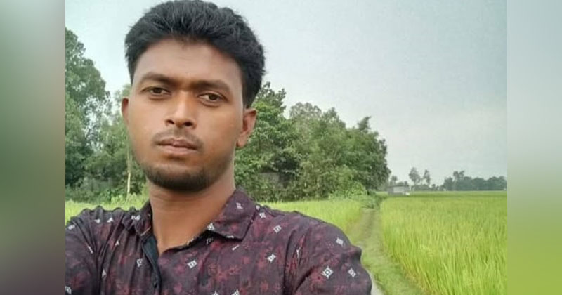 নিহত ছাত্রদল নেতা কবির হোসেন। ছবি: প্রতিনিধি