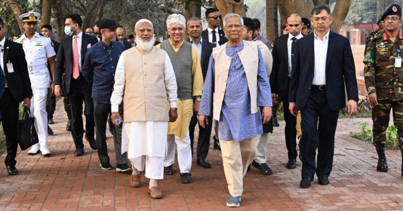 জুলাই গণঅভ্যুত্থান স্মৃতি জাদুঘর পরিদর্শন করলেন প্রধান উপদেষ্টা