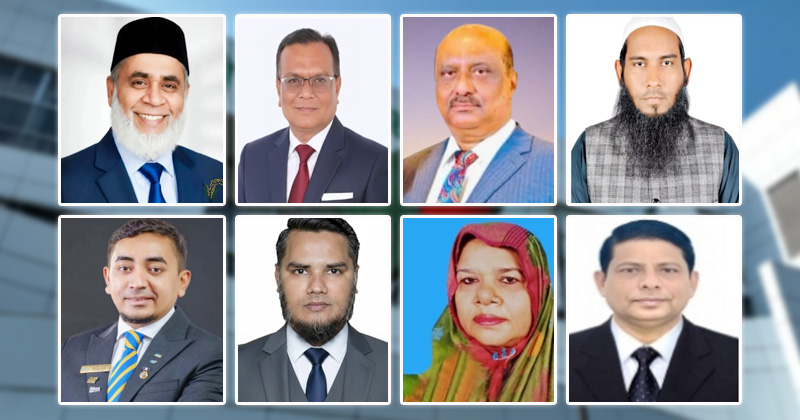 জালাল উদ্দিন, বিল্লাল হোসেন, এমরান হোসেন, মানসুর আহম্মেদ, ফয়জুন্নুর, গোলাম হোসেন, নাসিমা আক্তার এবং এনামুল হক। 
