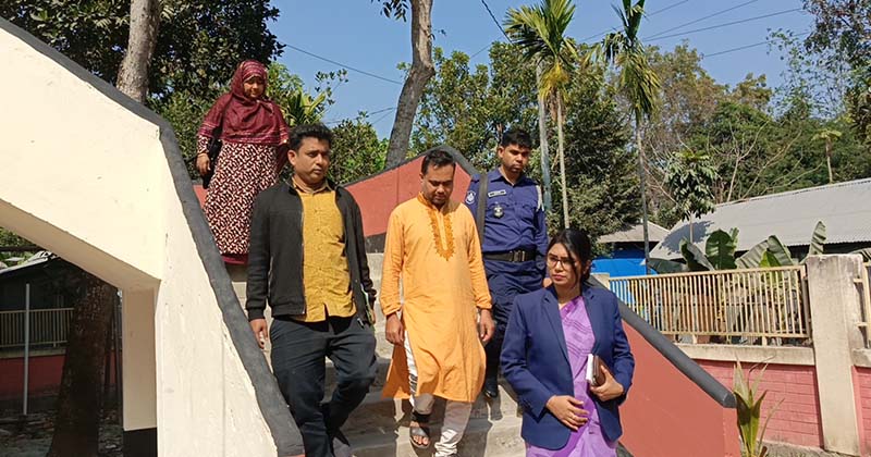সালথায় ঝুঁকিপূর্ণ ভোটকেন্দ্র পরিদর্শনে ভ্রাম্যমান আদালত