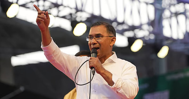 বিএনপির চেয়ারম্যান তারেক রহমান
