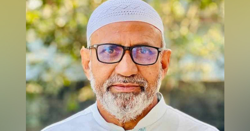 ধানের শীষ প্রতীকের প্রার্থী আখতারুজ্জামান মিয়া। ছবি: প্রতিনিধি
