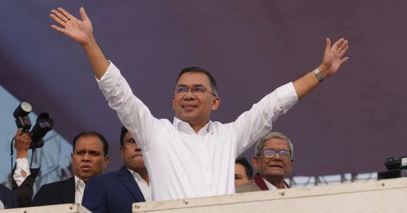 বিএনপির চেয়ারম্যান তারেক রহমান