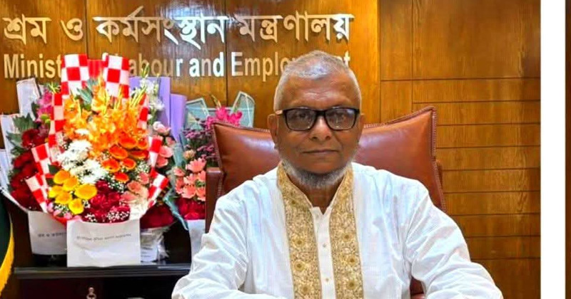 মন্ত্রী আরিফুল হক। ছবি: প্রতিবেদক