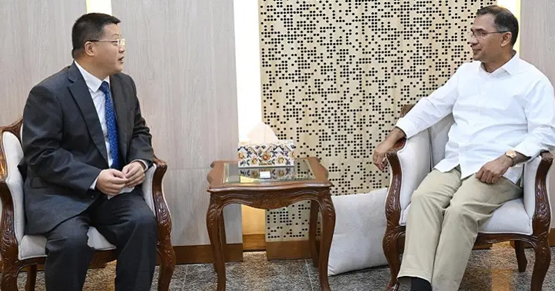 প্রধানমন্ত্রী তারেক রহমানের সঙ্গে চীনের রাষ্ট্রদূতের সৌজন্য সাক্ষাৎ