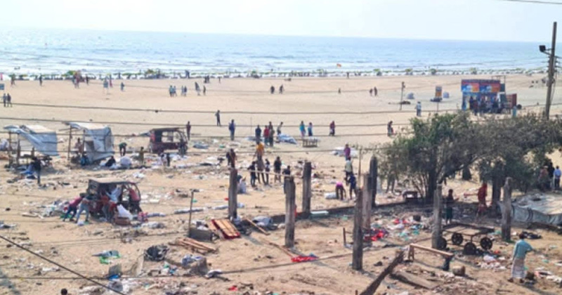 দখলমুক্ত হলো কক্সবাজার সমুদ্রসৈকতের ‘সুগন্ধা পয়েন্ট’