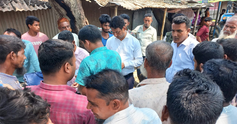 সালথায় অবৈধভাবে তেল সরবরাহের দায়ে যুবককে জরিমানা