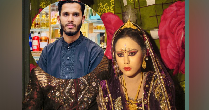 প্রবাসীর স্ত্রী এবং ইনসেটে প্রেমিক হাফেজ নাজমুল। ছবি: প্রতিনিধি