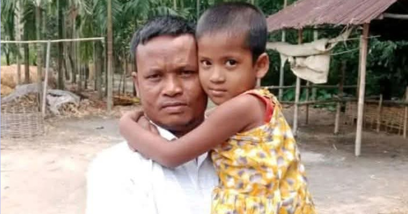 সীমান্তে বিএসএফের গুলিতে নিহত আলী হোসেন। ছবি: প্রতিনিধি
