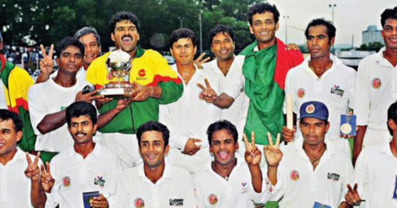 ১৯৯৭ আইসিসি ট্রফি জয়। সংগৃহীত ছবি