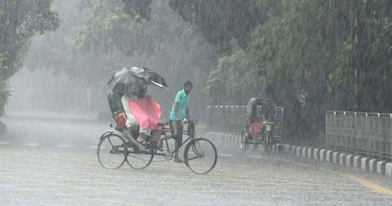 শনিবার থেকে দুই বিভাগে অতিভারী বর্ষণের আভাস