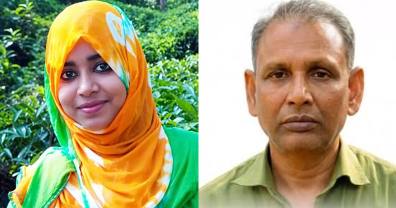 সোহাগী জাহান তনু ও হাফিজুর রহমান