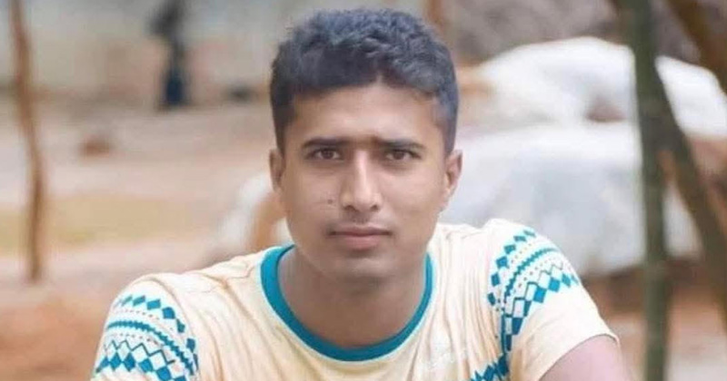বজ্রপাতে নিহত সুমন হোসেন। ছবি: প্রতিনিধি
