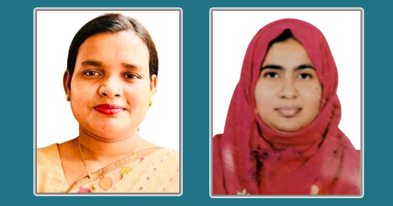 দাউদকান্দি ও মেঘনা উপজেলা নির্বাহী কর্মকর্তা (ইউএনও) নাছরীন আক্তার ও মৌসুমী আক্তার