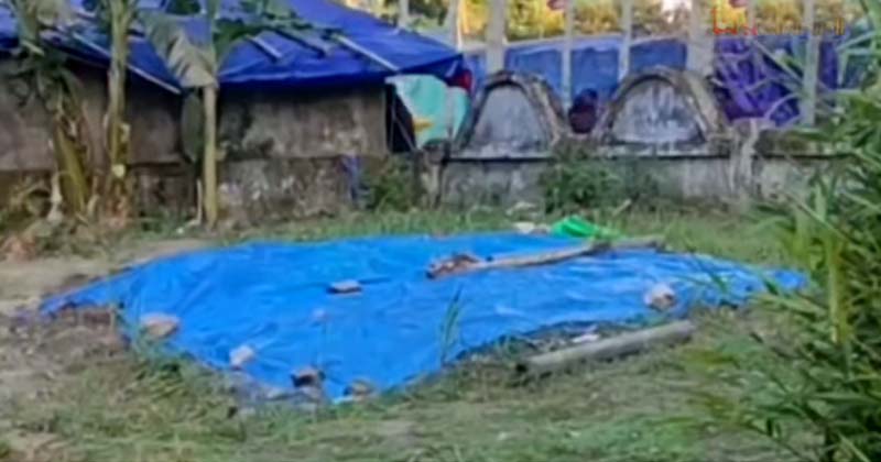 এ কবরস্থানে শায়িত আছেন তাহেরা বেগম
