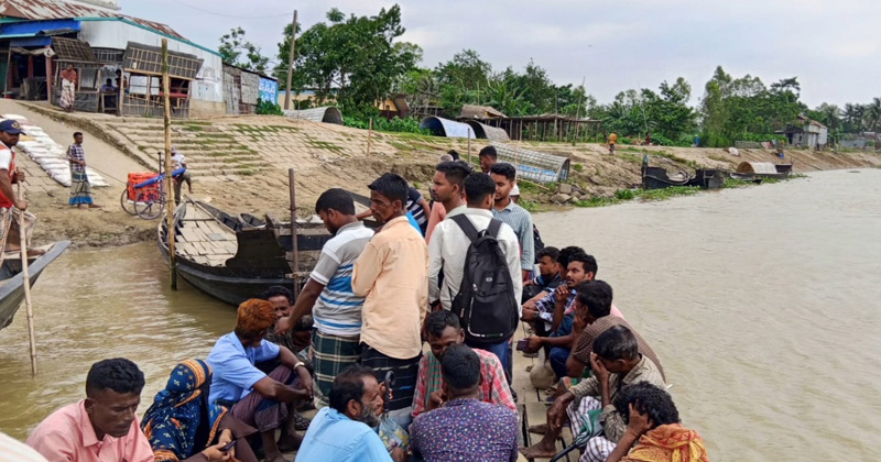 ইটনায় আমিরগঞ্জ জনতা বাজার ফেরিঘাটে দ্বিগুণ ভাড়া আদায়ের অভিযোগ