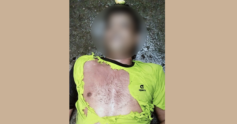 নিহত সজিব সরকারের লাশ