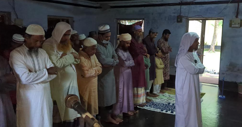 সৌদির সঙ্গে মিল রেখে বগুড়ায় ঈদুল আজহার জামাত অনুষ্ঠিত