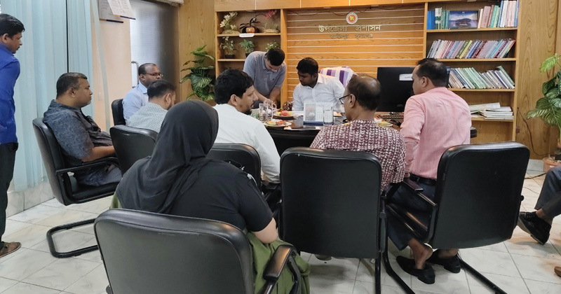 হাওরাঞ্চলে দুর্যোগ মোকাবিলায় তাহিরপুরে প্রস্তুতি সভা