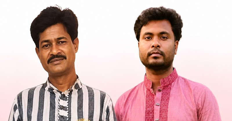 দেহুন্দা ইউনিয়ন বিএনপির সভাপতি রফিকুল ইসলাম রাজু ও ইউনিয়ন ছাত্রদলের সভাপতি মো. সাধীন মিয়া।