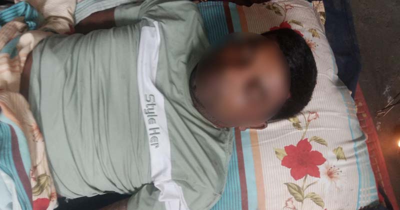 নিহত সুজন দাসের লাশ