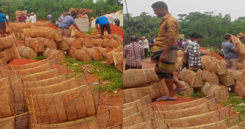 ছবি : চাই ও দুয়ারির জমজমাট হাট
