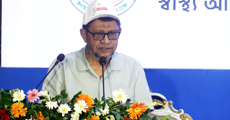 ছবি : স্বাস্থ্যমন্ত্রী সরদার মো. সাখাওয়াত হোসেন