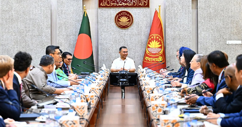 ছবি: প্রধানমন্ত্রীর সঙ্গে বৈঠকে ইউএস-বাংলাদেশ বিজনেস কাউন্সিল/সংগৃহীত 