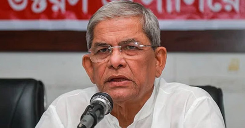 মির্জা ফখরুল ইসলাম আলমগী। ছবি : সংগৃহীত