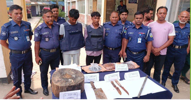 ফুলবাড়ীয়ার আলোচিত রায়হান হত্যা মামলার আসামি গ্রেপ্তার
