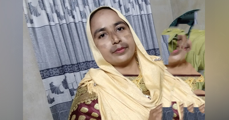 গৃহবধূ নাজরিন নাহার।