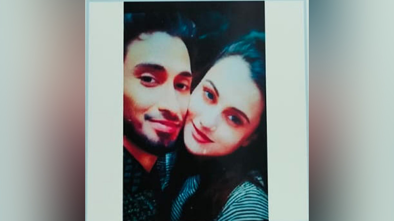 ছবি: ভুক্তভোগী আদনান শাহনেওয়াজ ও অভিযুক্ত শারমিন সুলতানা স্বর্ণা