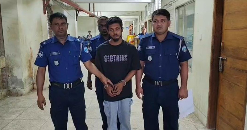 গেপ্তার সিরিয়াল কিলার মানিক। ছবি: প্রতিনিধি