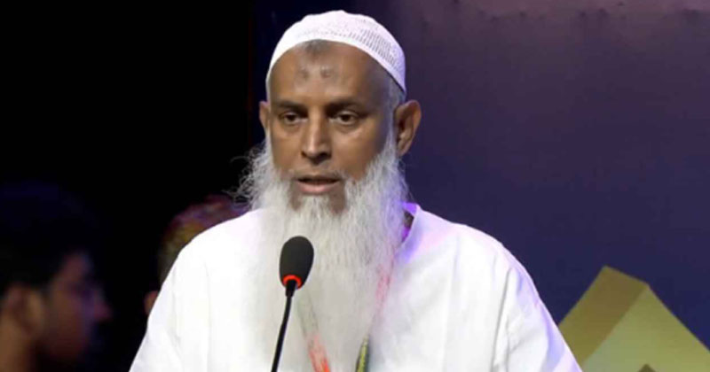 ধর্ম বিষয়ক মন্ত্রণালয়ের মন্ত্রী কাজী শাহ মোফাজ্জাল হোসাইন (কায়কোবাদ)। সংগৃহীত ছবি