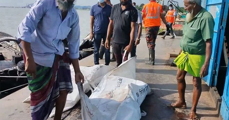 সোনারগাঁয়ে ট্রলারডুবি: নিখোঁজ পরিবারের তিনজনের মরদেহ উদ্ধার