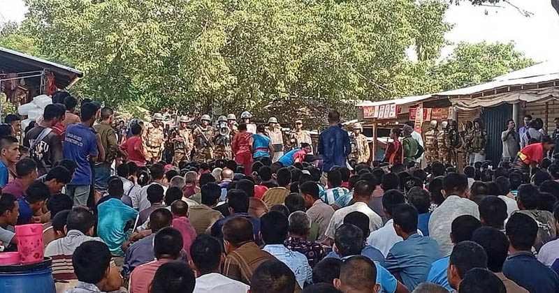 সাজেকে আইনশৃঙ্খলা বাহিনী ও ইউপিডিএফ সন্ত্রাসীদের গোলাগুলি