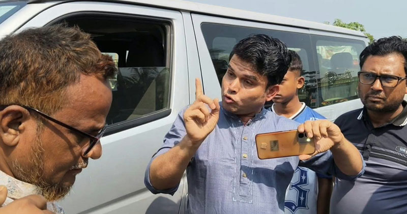 নবীনগরে সাংবাদিকদের গাড়ি আটকে চাঁদা আদায়ের চেষ্টা যুবদল নেতার