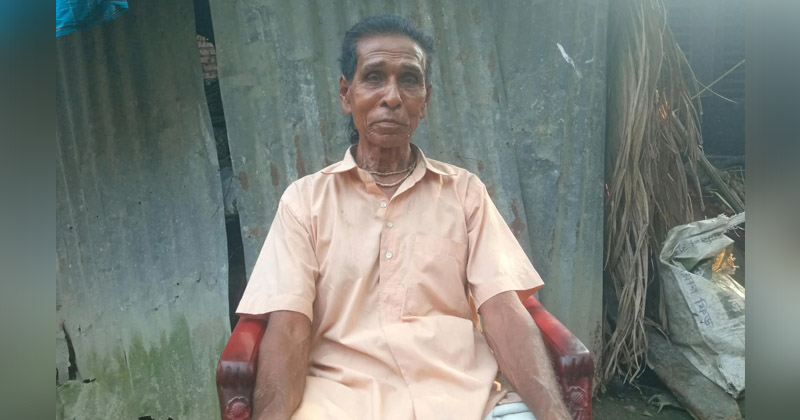 গায়ক ঠাকুর পদ সরকার। ছবি : প্রতিনিধি