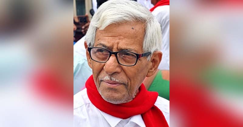 কমরেড স্বদেশ ভট্টাচার্য। ছবি : সংগৃহীত ছবি