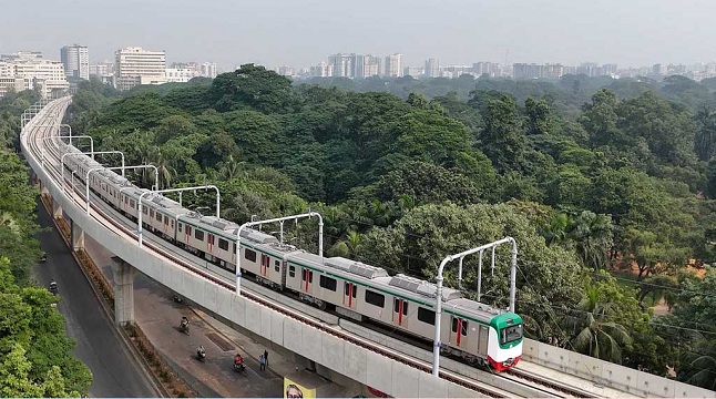 কাল থেকে চলবে মেট্রোরেল