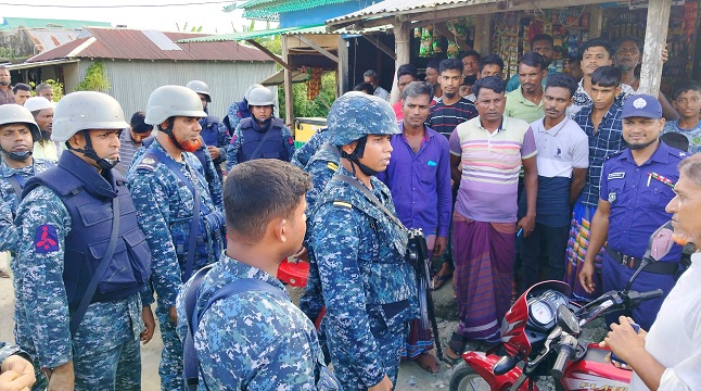 নিঝুমদ্বীপে বন্ধ থাকা দোকান খোলা হলো 