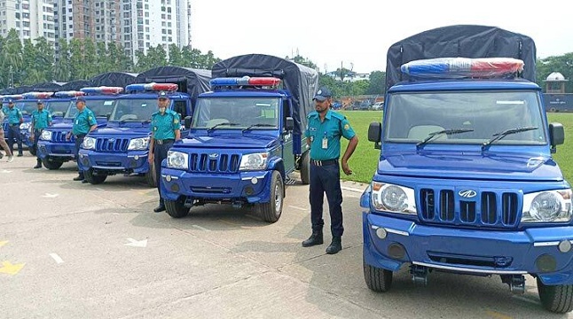 পুলিশের গতিশীলতা ফেরাতে যুক্ত হচ্ছে ৫০ গাড়ি